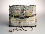 Purse, silk, British